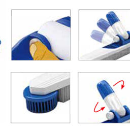 Aquanox™ Polybristle Curved Wall Brush